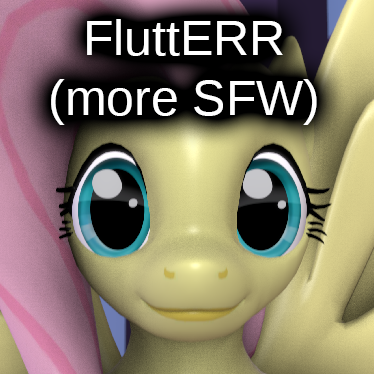 FluttERR edited cover for SFM animation (Fluttershy & Shining Armor VA-s needed