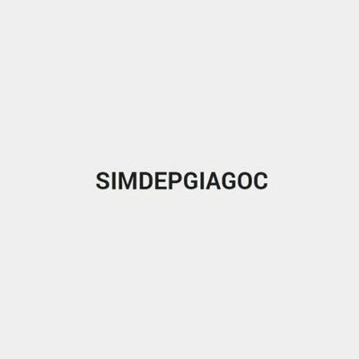 Sim Đẹp Giá Gốc