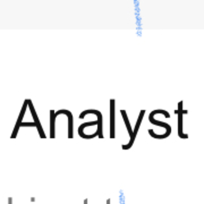 Analyst