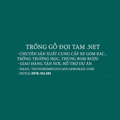 Trống Gỗ Đọi Tam