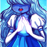 sapphire the crystal gem